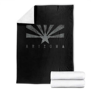 Arizona State Flag Pride Southwest Heritage Americana Throw Blanket TS14 Black Print Your Wear