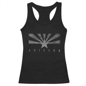 Arizona State Flag Pride Southwest Heritage Americana Racerback Tank Top TS14 Black Print Your Wear