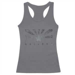Arizona State Flag Pride Southwest Heritage Americana Racerback Tank Top TS14 Charcoal Print Your Wear