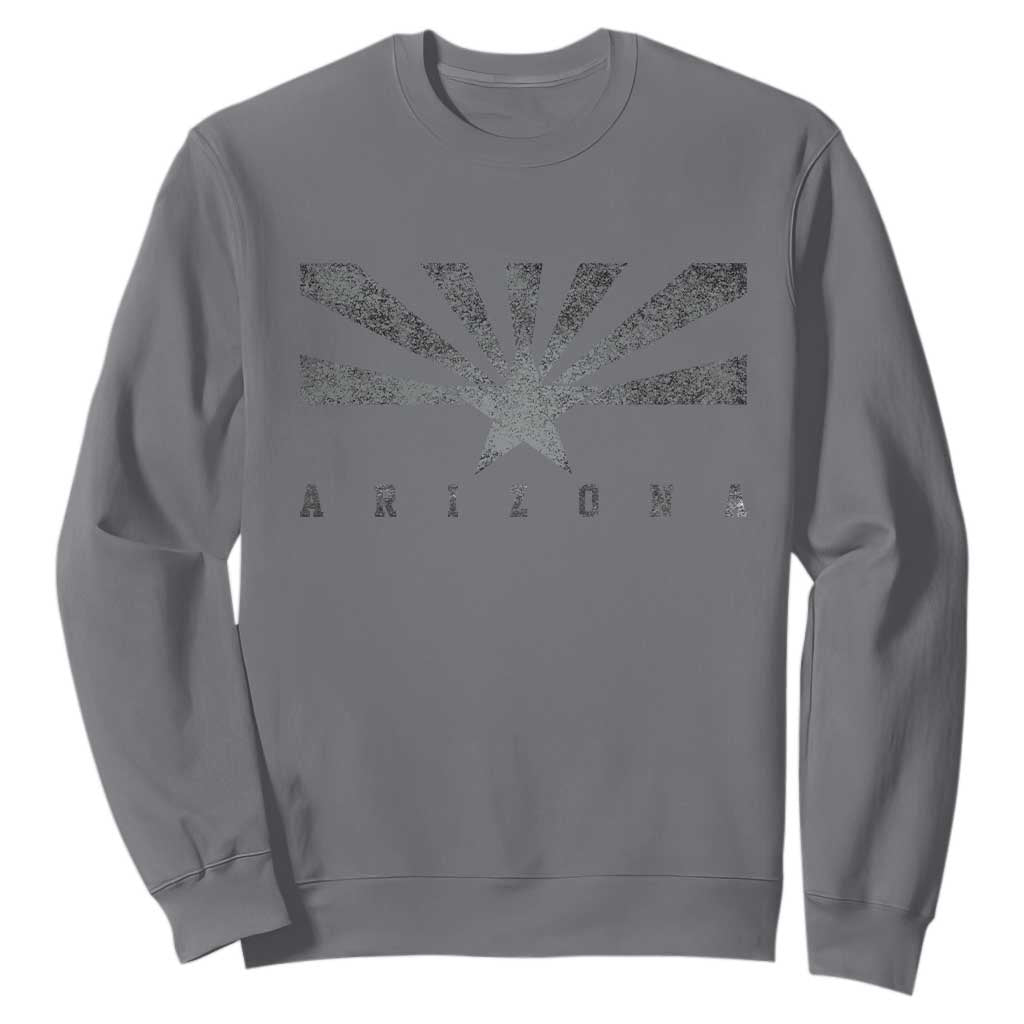 Arizona State Flag Pride Southwest Heritage Americana Sweatshirt TS14 Charcoal Print Your Wear