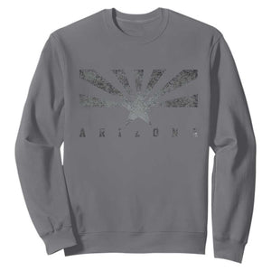 Arizona State Flag Pride Southwest Heritage Americana Sweatshirt TS14 Charcoal Print Your Wear