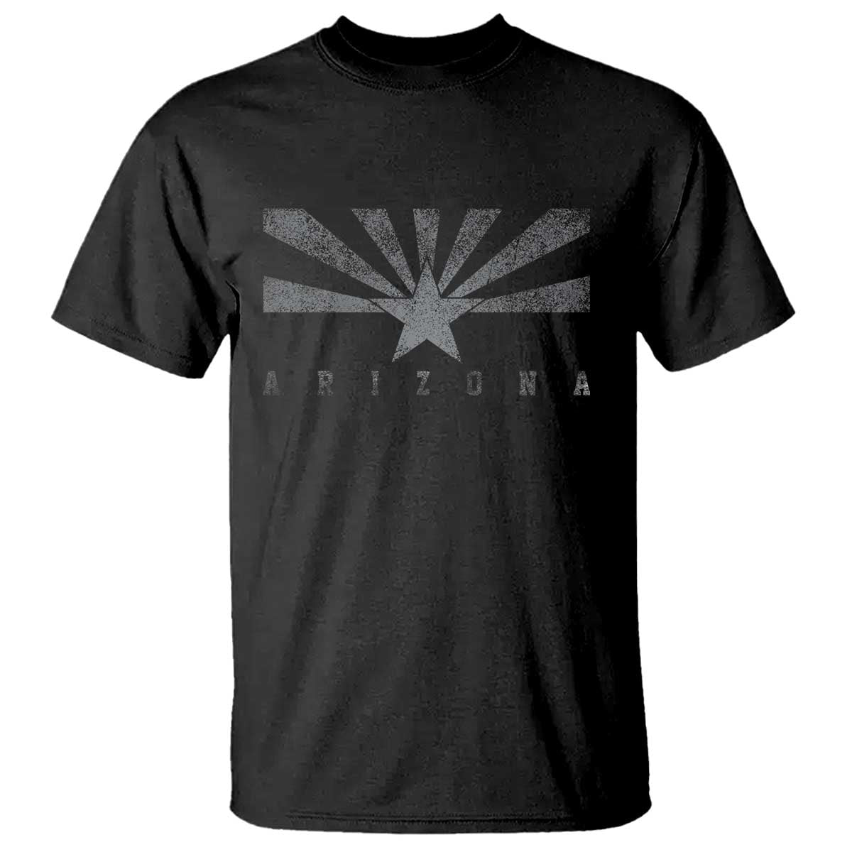 Arizona State Flag Pride Southwest Heritage Americana T Shirt TS14 Black Print Your Wear