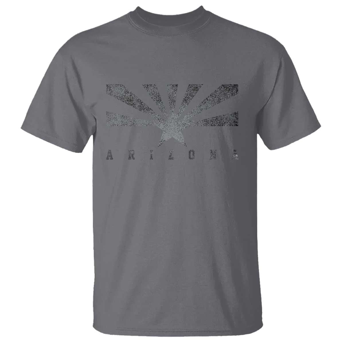 Arizona State Flag Pride Southwest Heritage Americana T Shirt TS14 Charcoal Print Your Wear