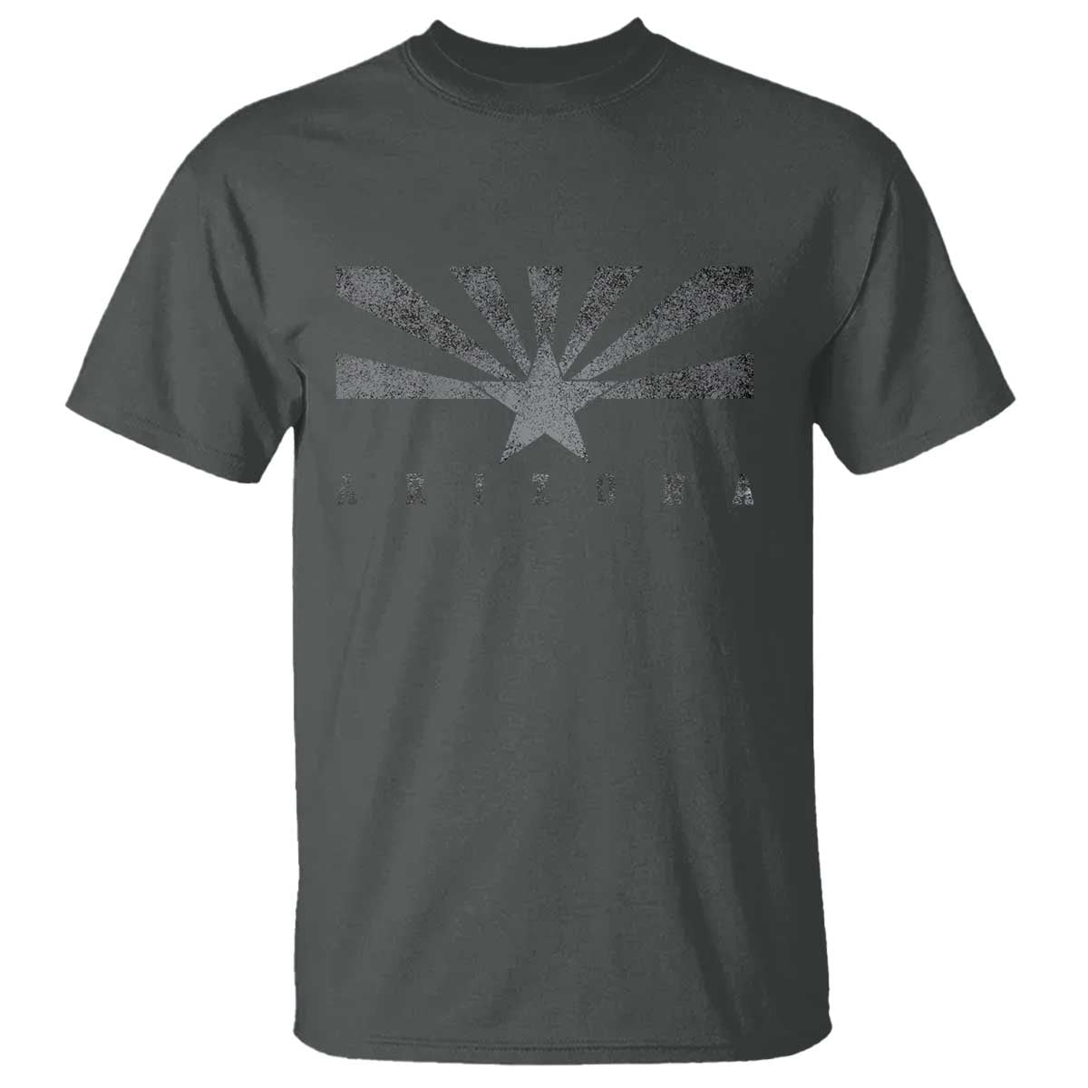 Arizona State Flag Pride Southwest Heritage Americana T Shirt TS14 Dark Heather Print Your Wear