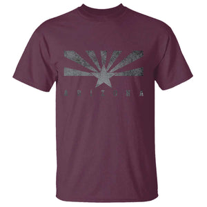 Arizona State Flag Pride Southwest Heritage Americana T Shirt TS14 Maroon Print Your Wear