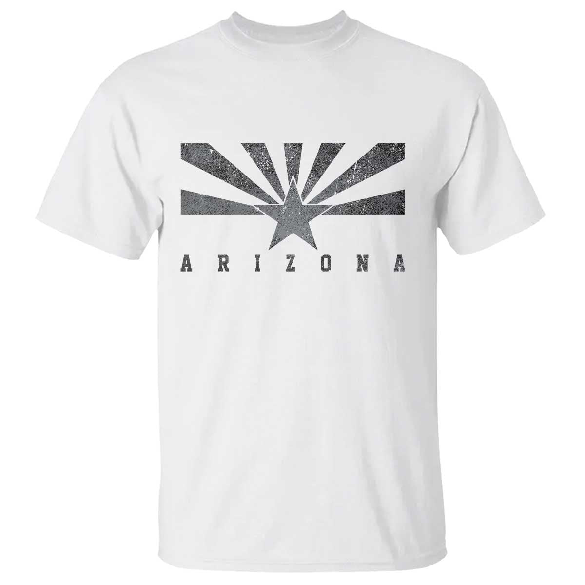 Arizona State Flag Pride Southwest Heritage Americana T Shirt TS14 White Print Your Wear