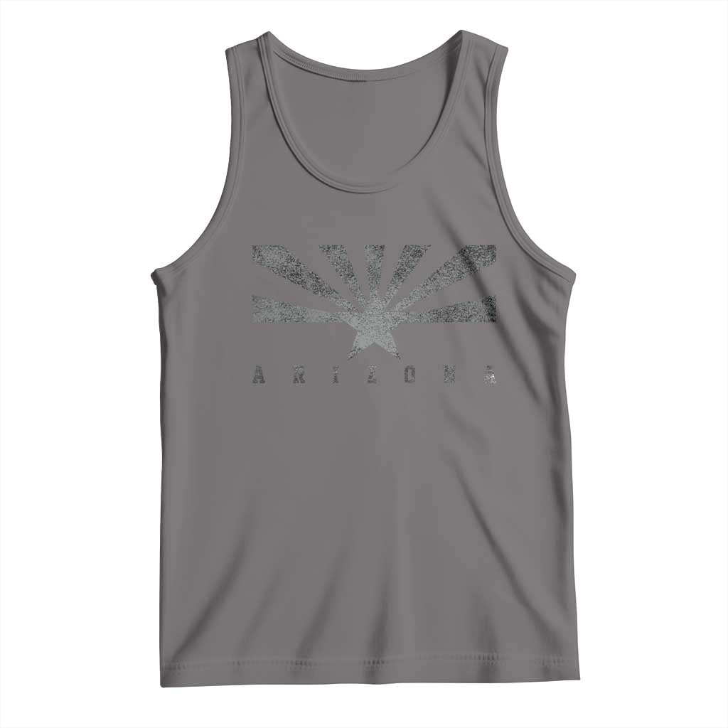 Arizona State Flag Pride Southwest Heritage Americana Tank Top TS14 Deep Heather Print Your Wear