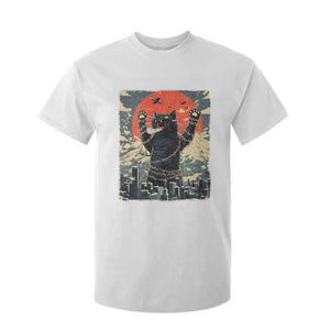 Japanese Cat Christmas T Shirt For Kid Funny Kitten Kitty Cat Lover TS14 White Print Your Wear