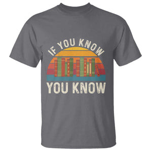 67 Six Seven Book Lover Meme T Shirt If You Know You Know TS14 Charcoal Print Your Wear