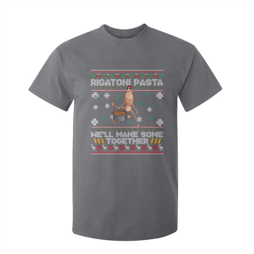 Marcus The Worm Christmas Meme T Shirt For Kid Rigatoni Pasta We Will Make Some Together TS14 Charcoal Print Your Wear