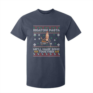 Marcus The Worm Christmas Meme T Shirt For Kid Rigatoni Pasta We Will Make Some Together TS14 Navy Print Your Wear