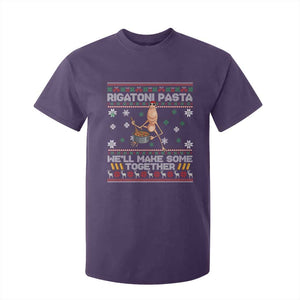 Marcus The Worm Christmas Meme T Shirt For Kid Rigatoni Pasta We Will Make Some Together TS14 Purple Print Your Wear
