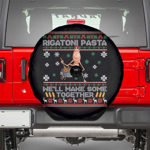 Marcus The Worm Christmas Meme Spare Tire Cover Rigatoni Pasta We Will Make Some Together TS14 Black Print Your Wear