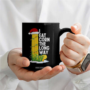 I Eat Corn The Long Way Coffee Mug Funny Corn Adult Humor Christmas TS14 Print Your Wear