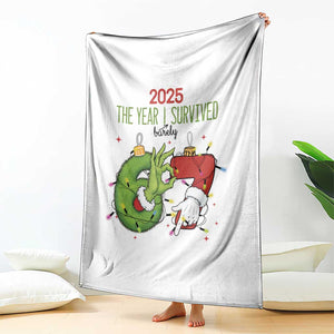 The Year I Survived 67 Six Seven Christmas Meme Throw Blanket TS14 Print Your Wear