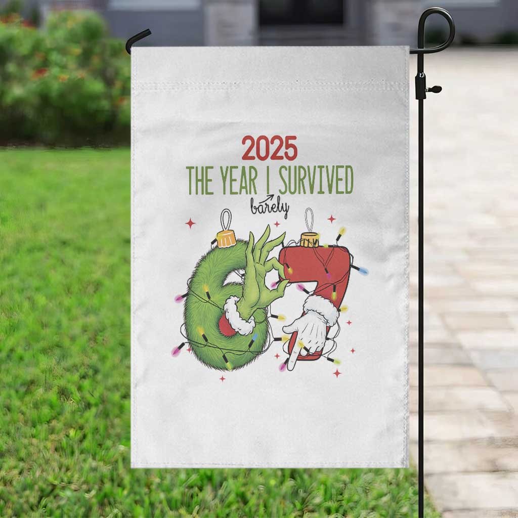 The Year I Survived 67 Six Seven Christmas Meme Garden Flag TS14 Print Your Wear