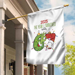 The Year I Survived 67 Six Seven Christmas Meme Garden Flag TS14 Print Your Wear