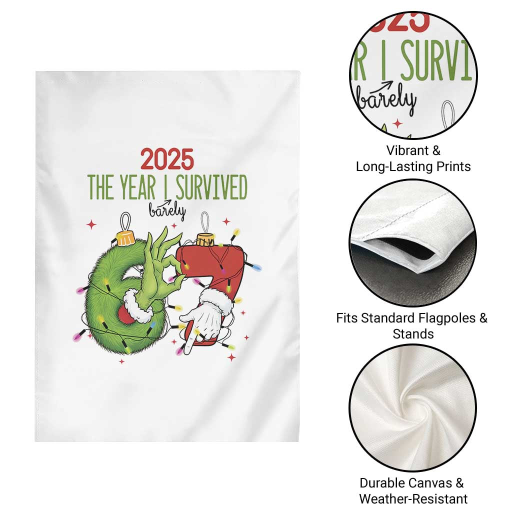 The Year I Survived 67 Six Seven Christmas Meme Garden Flag TS14 Print Your Wear