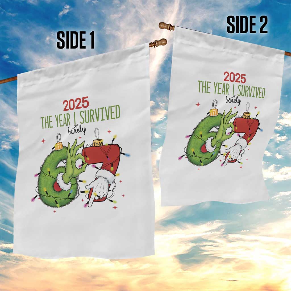 The Year I Survived 67 Six Seven Christmas Meme Garden Flag TS14 Print Your Wear