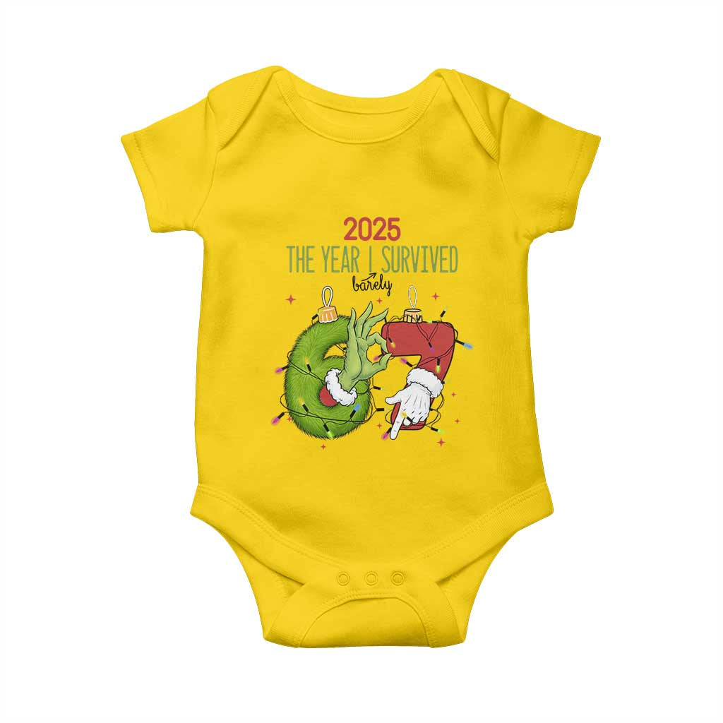 The Year I Survived 67 Six Seven Christmas Meme Baby Onesie TS14 Daisy Print Your Wear