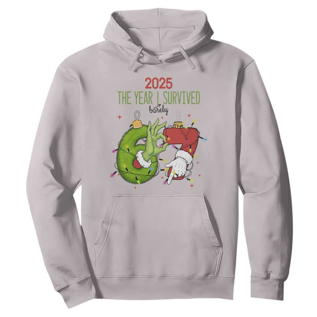 The Year I Survived 67 Six Seven Christmas Meme Hoodie TS14 Ice Gray Print Your Wear