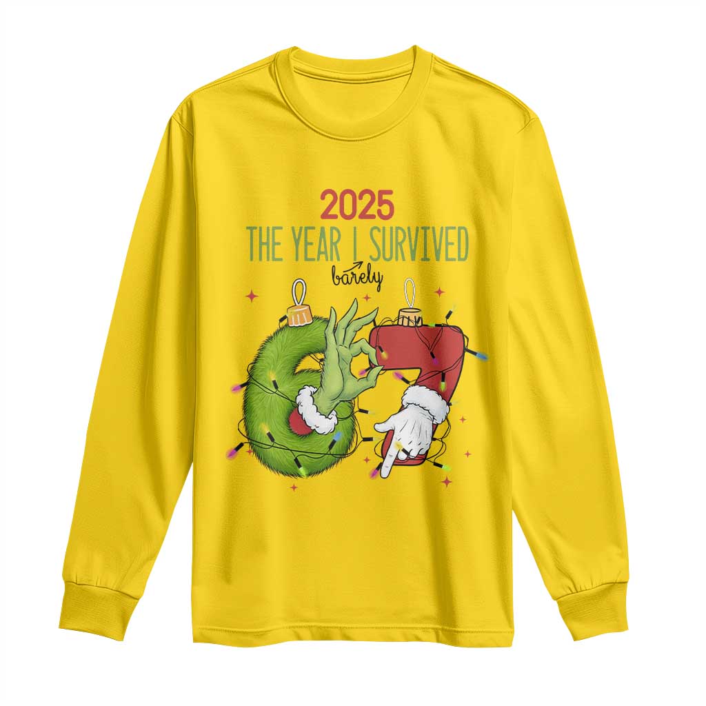 The Year I Survived 67 Six Seven Christmas Meme Long Sleeve Shirt TS14 Daisy Print Your Wear