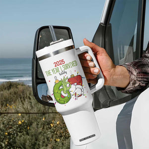 The Year I Survived 67 Six Seven Christmas Meme Tumbler With Handle TS14 Print Your Wear