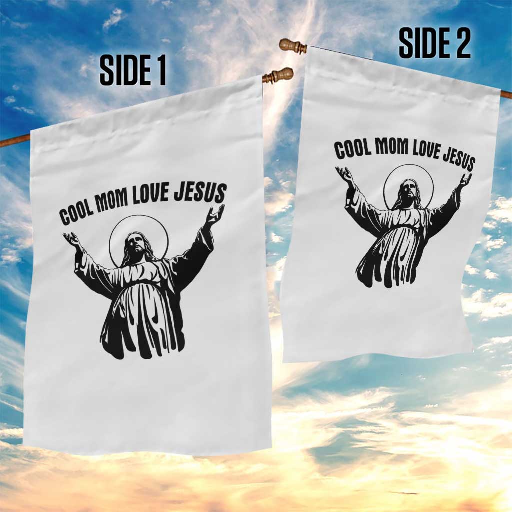 Christian Mom Faith Garden Flag Cool Mom Love Jesus TS14 Print Your Wear