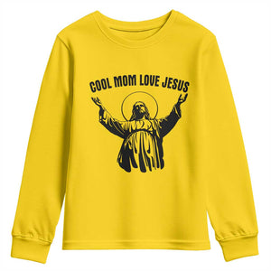 Christian Mom Faith Youth Sweatshirt Cool Mom Love Jesus TS14 Daisy Print Your Wear