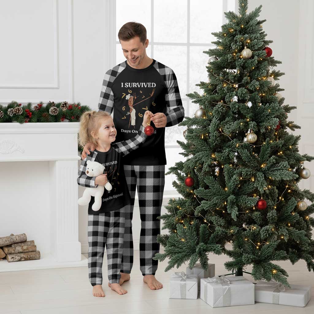 Marcus The Worm Meme Plaid Pajama Set I Survived 67 Days On Rigatoni TS14 White Plaid Print Your Wear