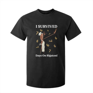 Marcus The Worm Meme T Shirt For Kid I Survived 67 Days On Rigatoni TS14 Black Print Your Wear