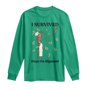 Marcus The Worm Meme Long Sleeve Shirt Funny 67 Six Seven Brain Rot TS14 Irish Green Print Your Wear