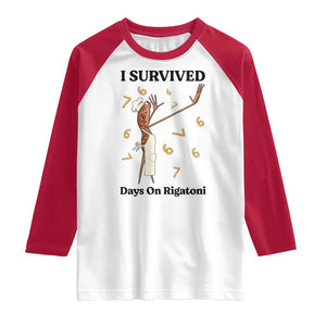 Marcus The Worm Meme Raglan Shirt Funny 67 Six Seven Brain Rot TS14 White Red Print Your Wear