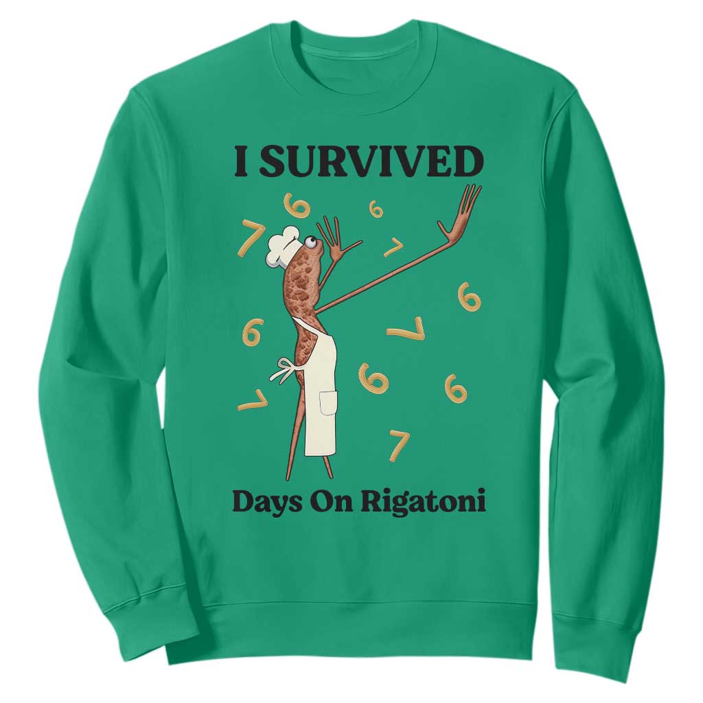 Marcus The Worm Meme Sweatshirt Funny 67 Six Seven Brain Rot TS14 Irish Green Print Your Wear
