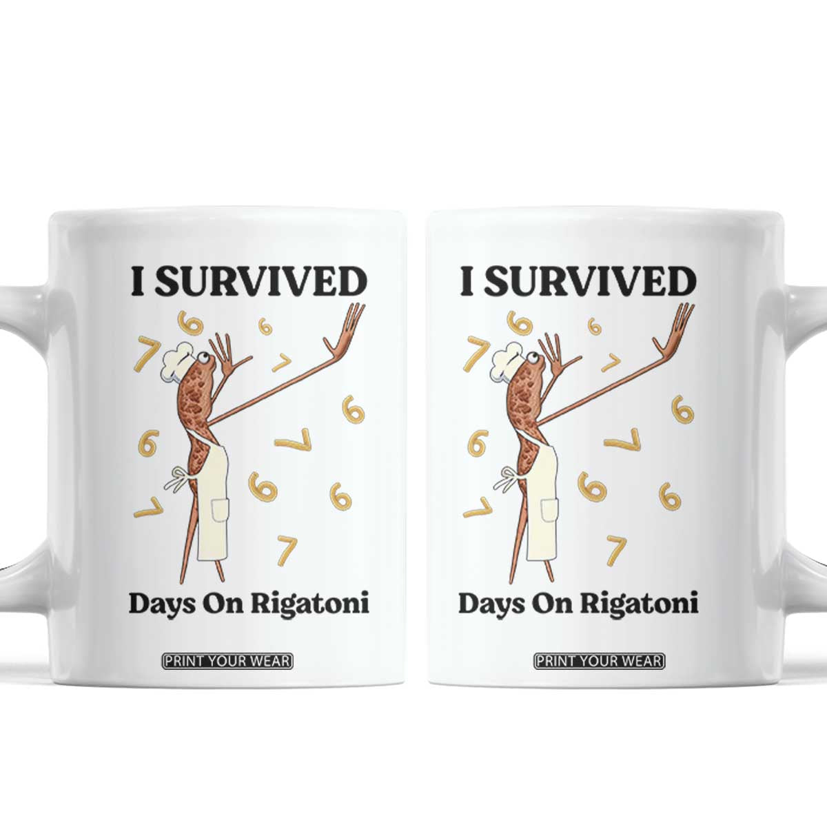 Marcus The Worm Meme Coffee Mug Funny 67 Six Seven Brain Rot TS14 White Print Your Wear