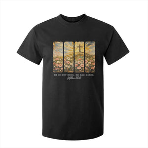 He Is Not Here He Is Risen T Shirt For Kid Christian Easter Bible Verse TS14 Black Print Your Wear