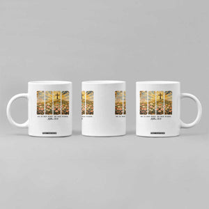 He Is Not Here He Is Risen Coffee Mug Christian Easter Bible Verse TS14 Print Your Wear