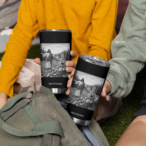 Funny Easter Jesus Tumbler Cup Christian Jesus Bunny Selfie Religious TS14 Print Your Wear