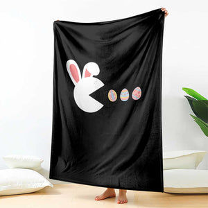 Funny Easter Throw Blanket Bunny Gamer Egg Hunter TS14 Print Your Wear