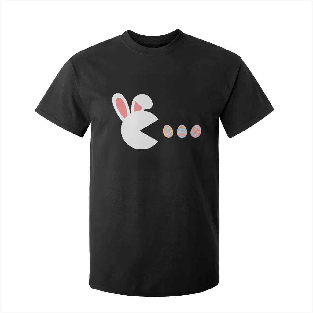 Funny Easter T Shirt For Kid Bunny Gamer Egg Hunter TS14 Black Print Your Wear