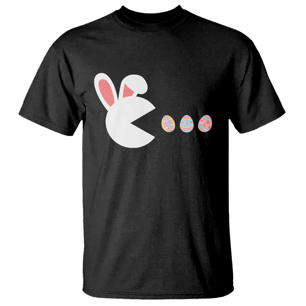 Funny Easter T Shirt Bunny Gamer Egg Hunter TS14 Black Print Your Wear