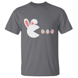 Funny Easter T Shirt Bunny Gamer Egg Hunter TS14 Charcoal Print Your Wear