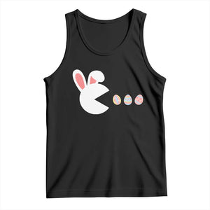 Funny Easter Tank Top Bunny Gamer Egg Hunter TS14 Black Print Your Wear