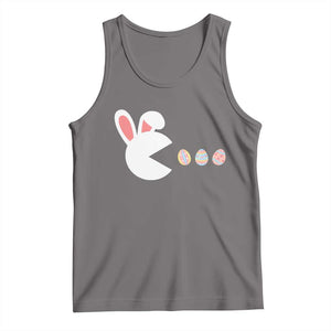 Funny Easter Tank Top Bunny Gamer Egg Hunter TS14 Deep Heather Print Your Wear
