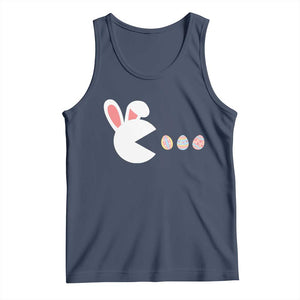 Funny Easter Tank Top Bunny Gamer Egg Hunter TS14 Navy Print Your Wear