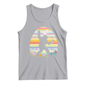 Funny Bigfot Easter Tank Top Sasquatch Rock On Rabbit TS14 Athletic Heather Print Your Wear