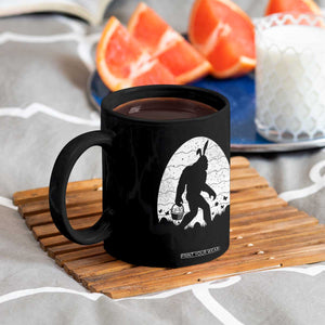 Funny Bigfot Easter Coffee Mug Sasquatch Rabbit Night Stroll Moon Egg TS14 Print Your Wear