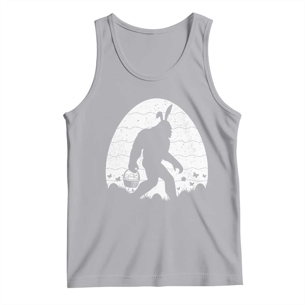 Funny Bigfot Easter Tank Top Sasquatch Rabbit Night Stroll Moon Egg TS14 Athletic Heather Print Your Wear