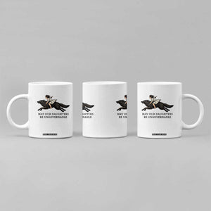 May Our Daughters Be Ungovernable Coffee Mug Girl Riding Wolf Activist Feminist Protest TS14 Print Your Wear