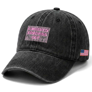 Currently Crashing Out Washed Cotton Baseball Cap Coquette Pink Bow Sarcastic Funny Quote TS14 Print Your Wear